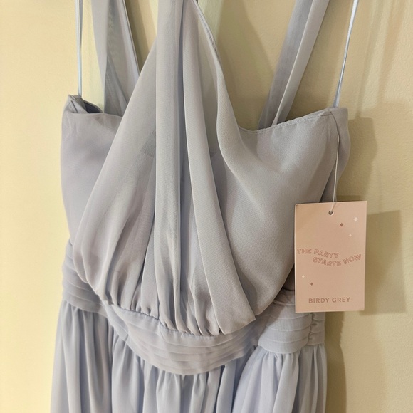 KIKO DRESS CHIFFON ICE BLUE - Picture 7 of 10